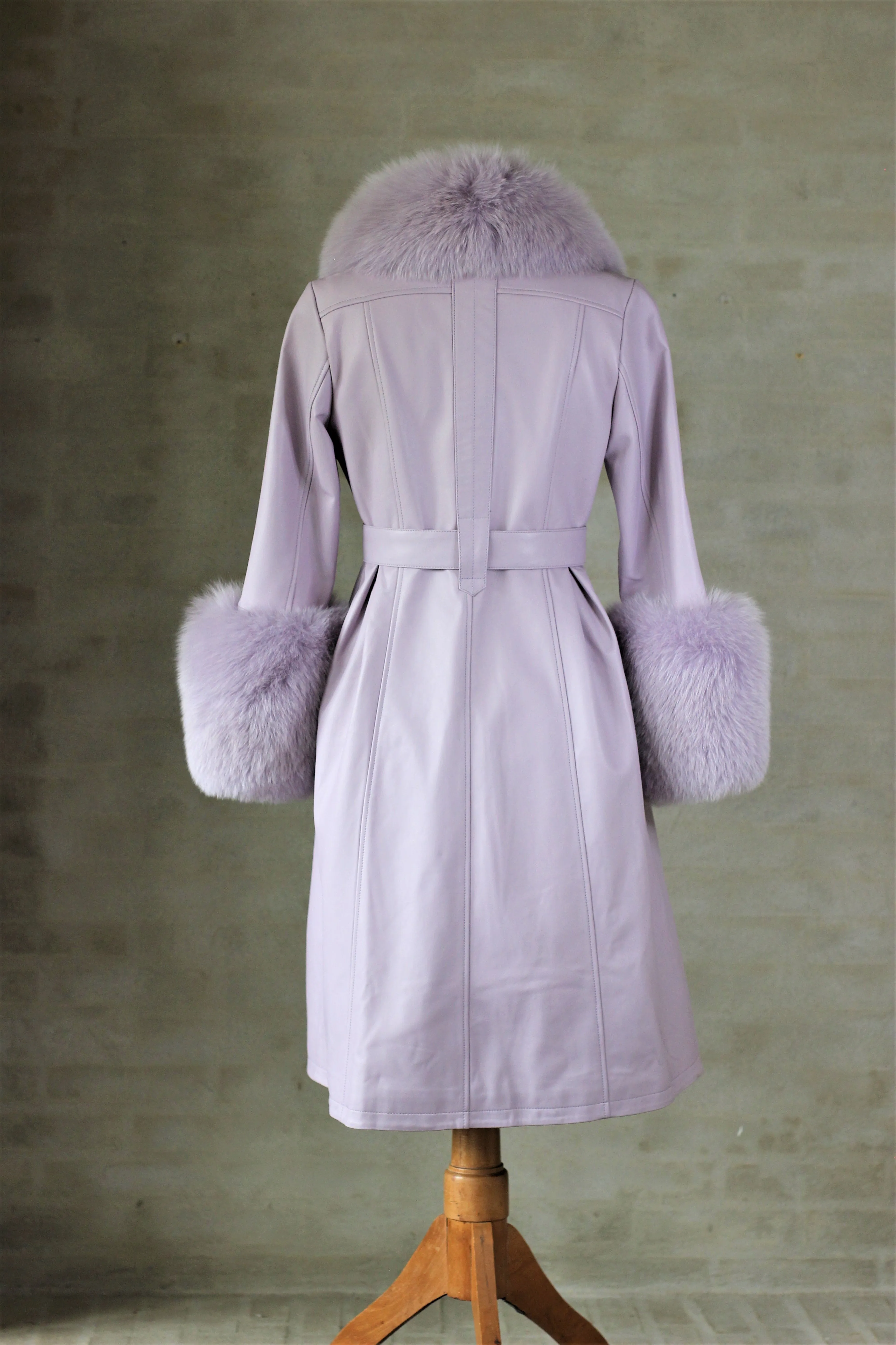 ALBERTE Purple Trench Coat PRE-ORDER