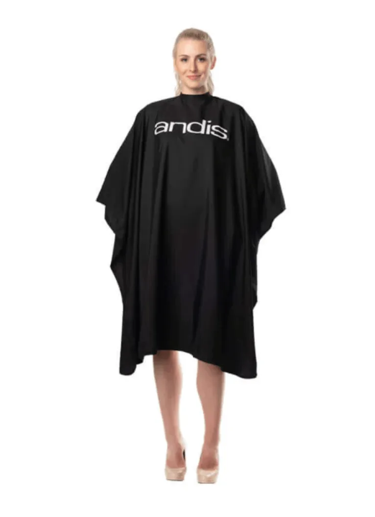 Andis Barber Cape – Black #12810