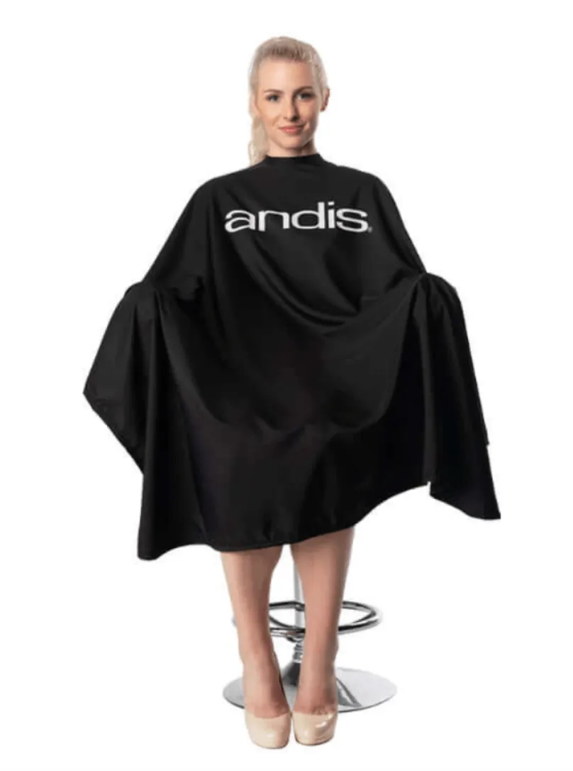 Andis Barber Cape – Black #12810