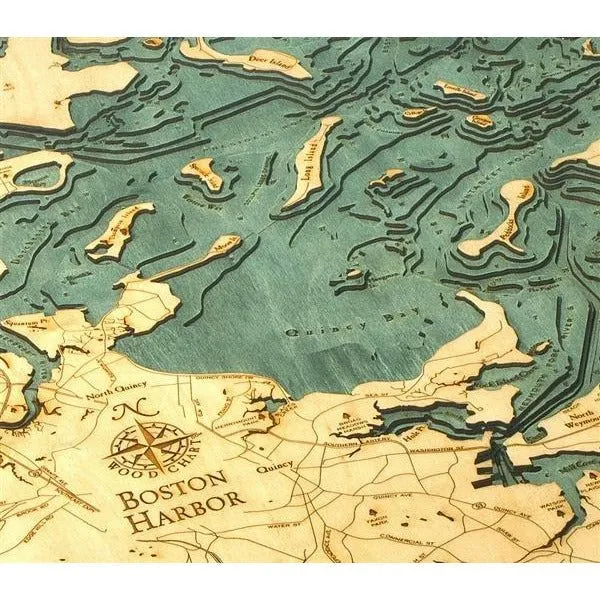 Boston Harbor Map