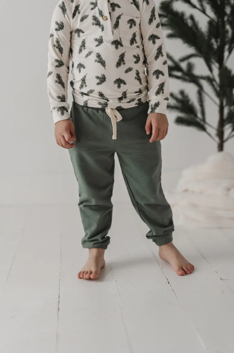 Boys Joggers: Pine