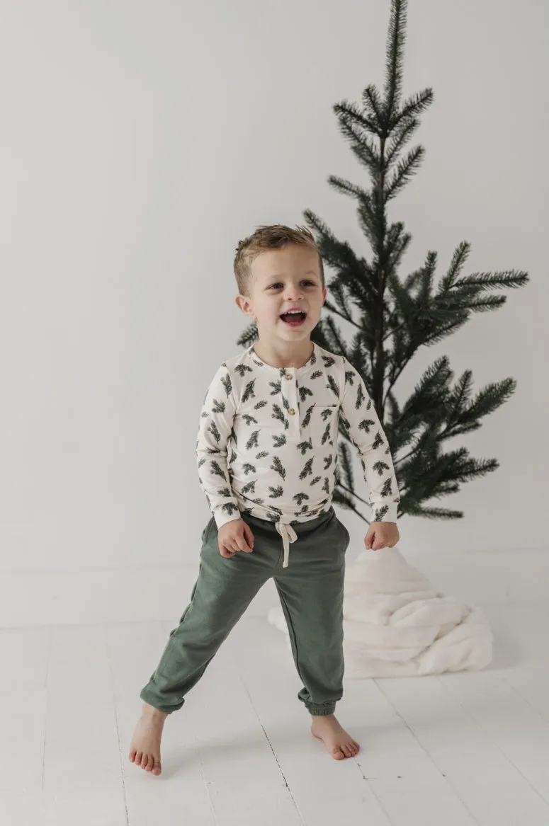 Boys Joggers: Pine