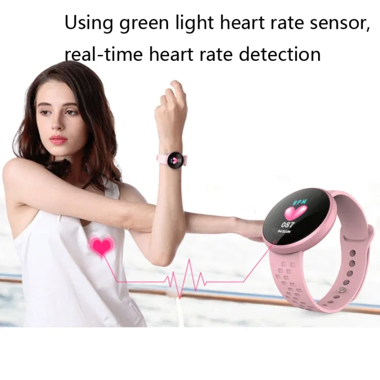 Bozlun B36 1.04 inch Color Screen Smart Bracelet, IP68 Waterproof,Support Heart Rate Monitoring/Menstrual Period Reminder/Call Reminder(Red)