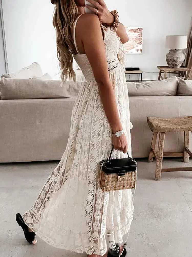 Dress Women Summer Maxi Dress^