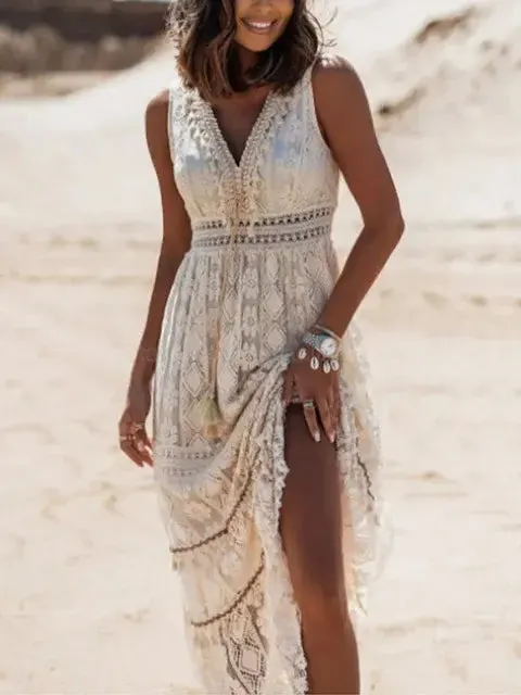 Dress Women Summer Maxi Dress^