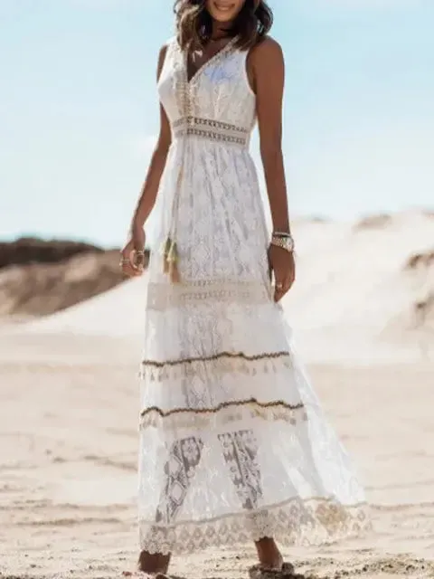 Dress Women Summer Maxi Dress^