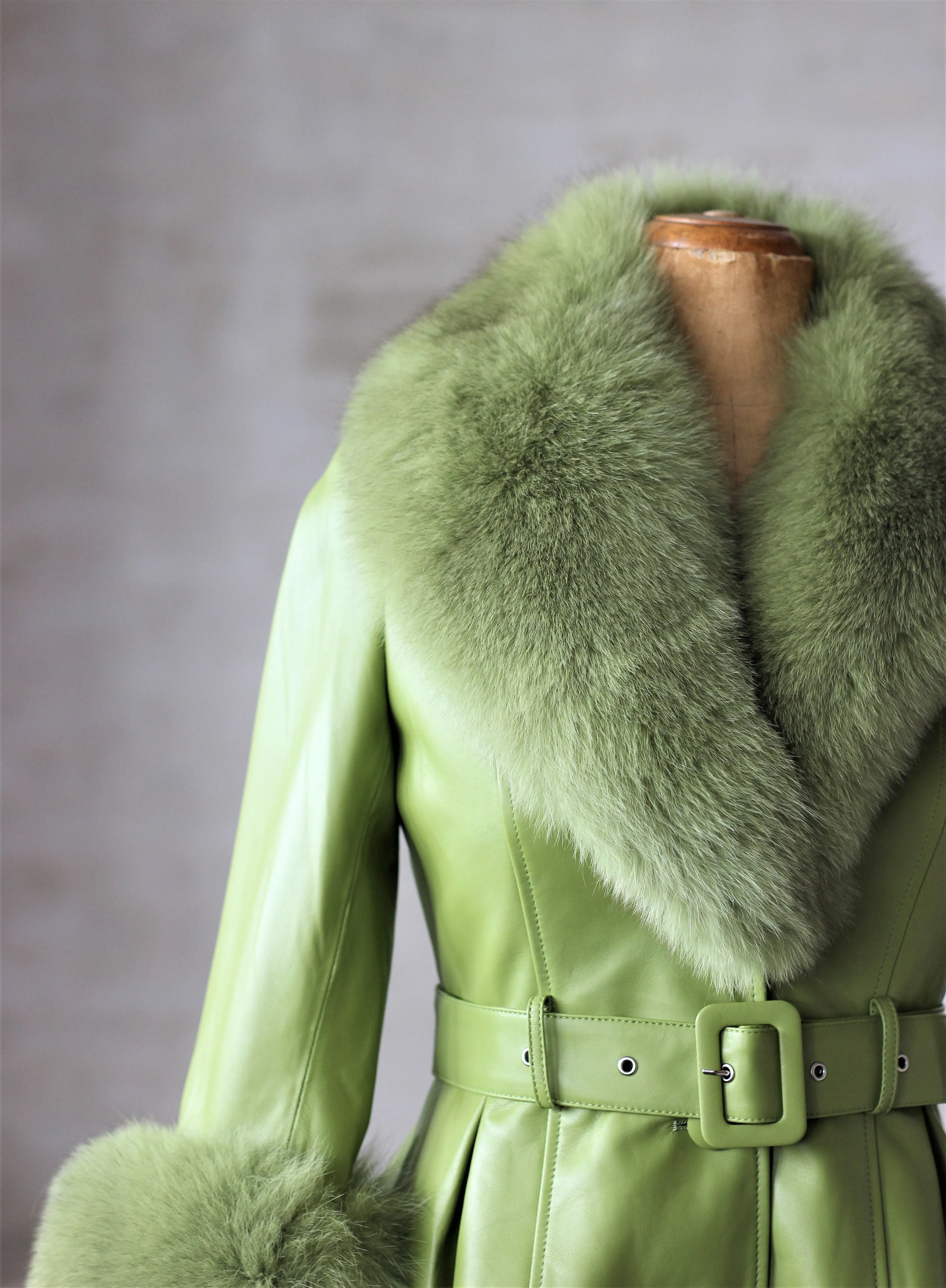 EMILY Trench Coat Green PRE-ORDER