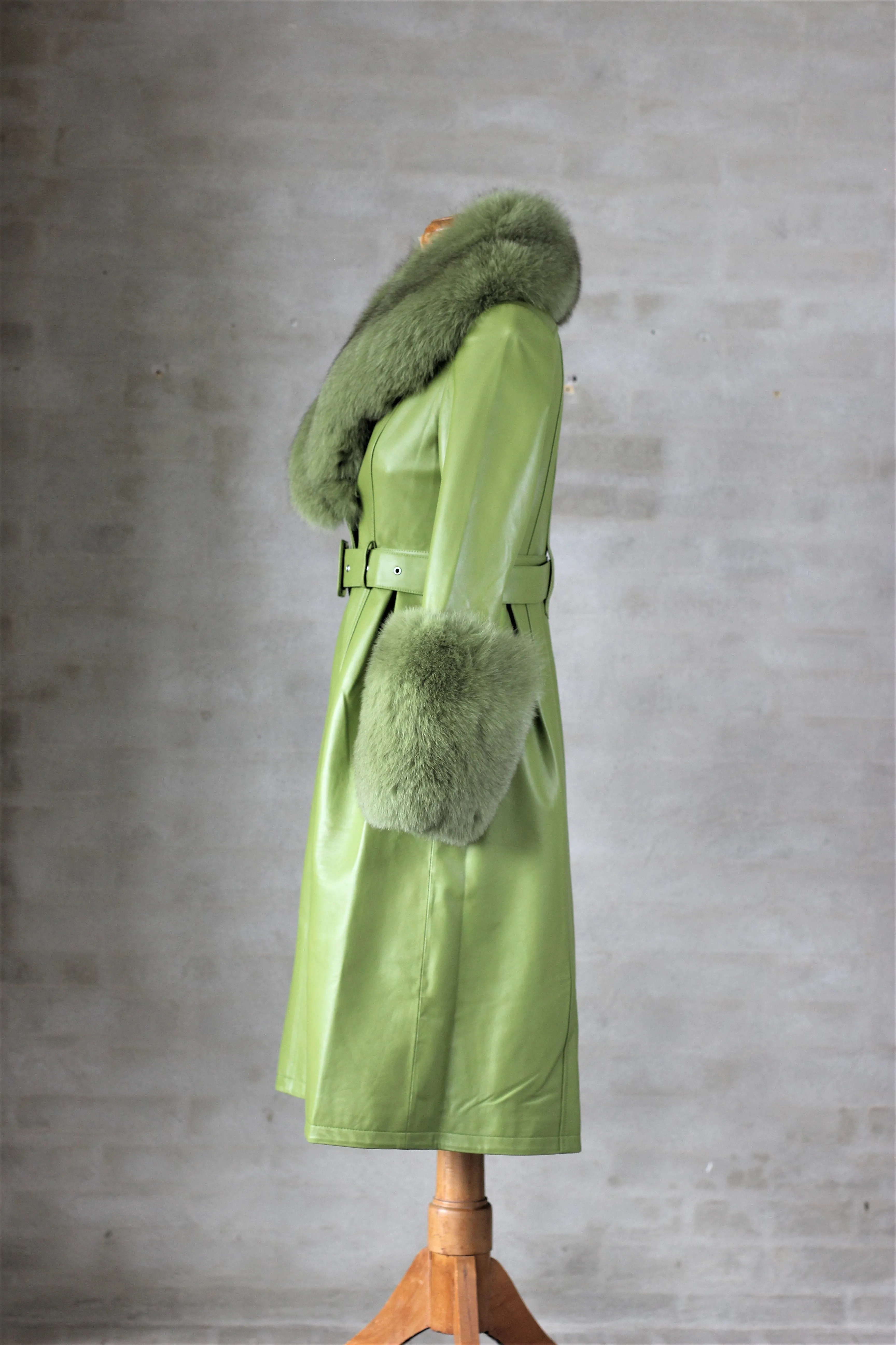 EMILY Trench Coat Green PRE-ORDER