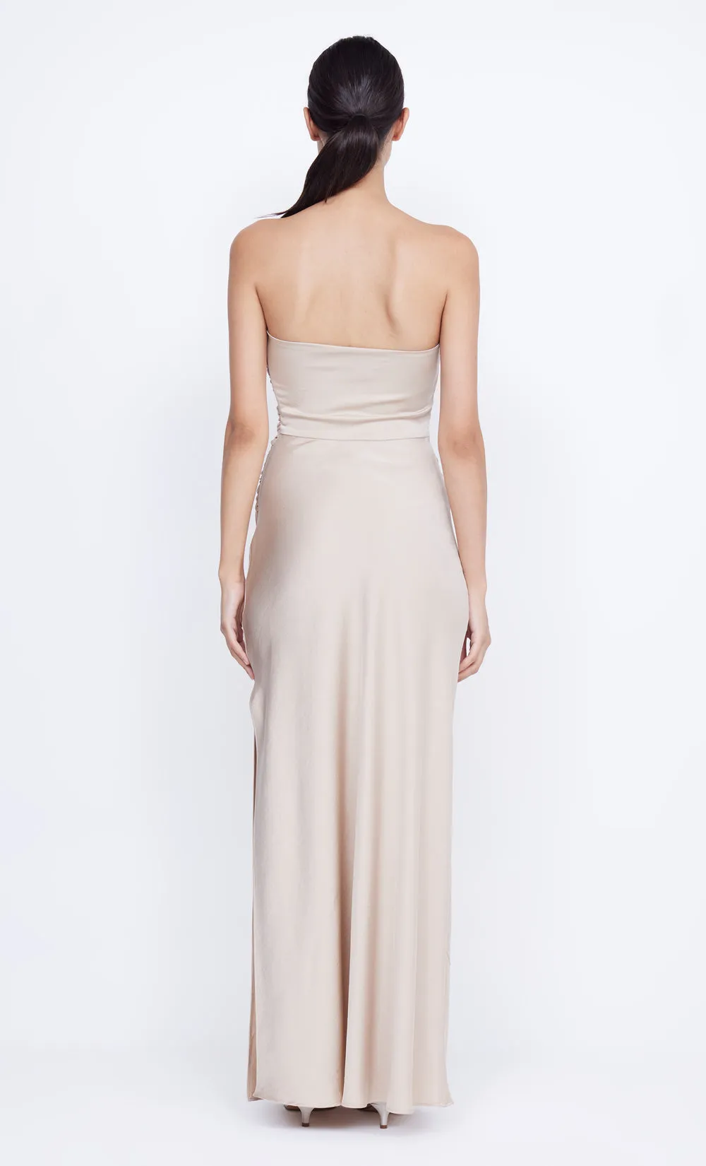 ETERNITY STRAPLESS MAXI - SAND