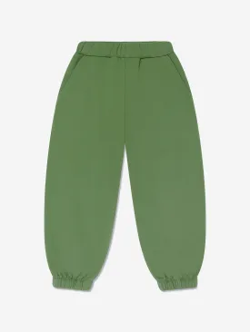 Etro Boys Branded Joggers in Green