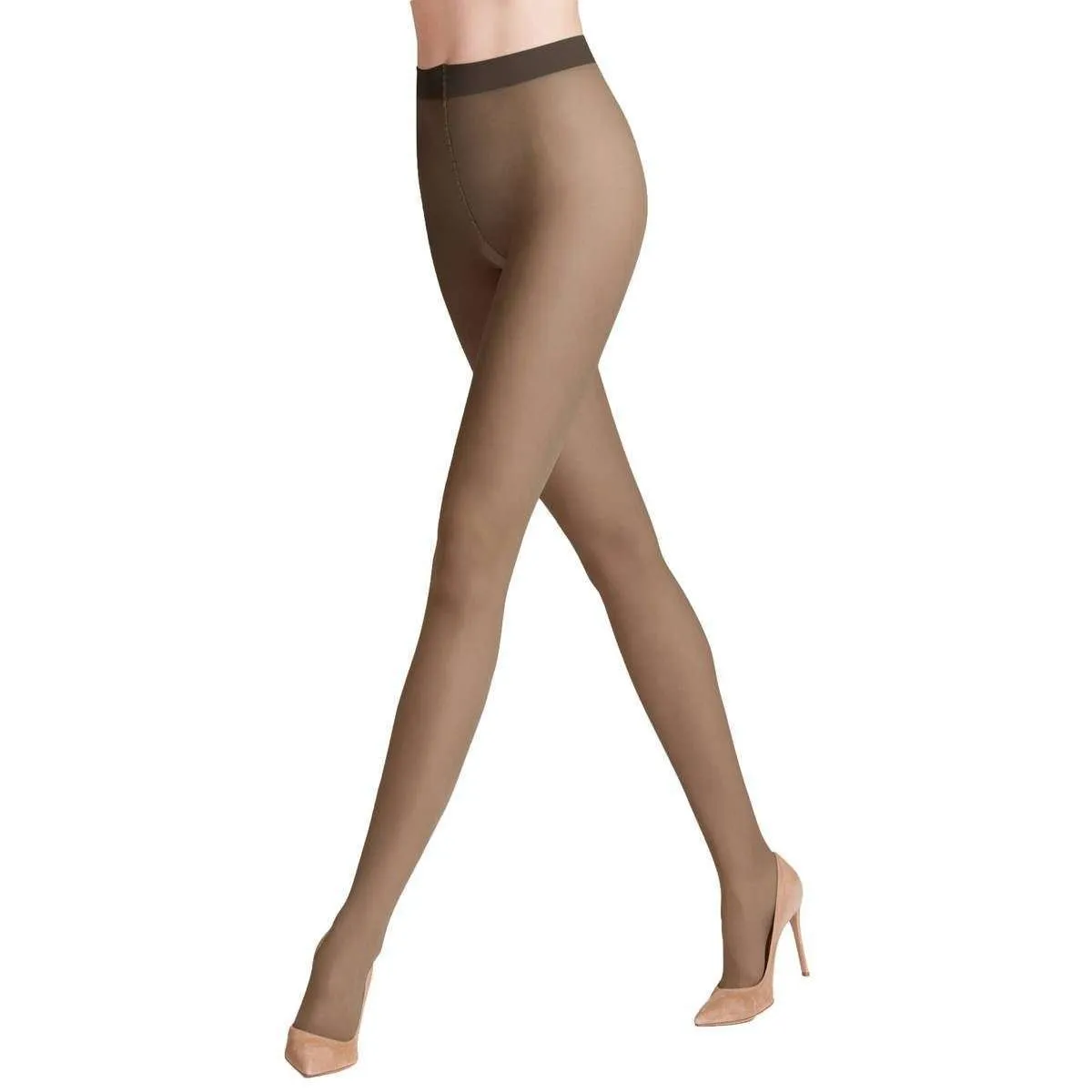 Falke Pure Matt 20 Denier Tights - Smoke Grey