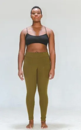 Funky Buddha - High Waisted Hemp Leggings