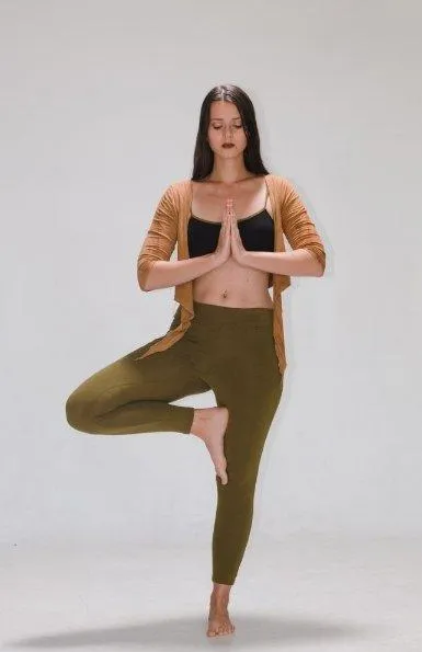 Funky Buddha - High Waisted Hemp Leggings