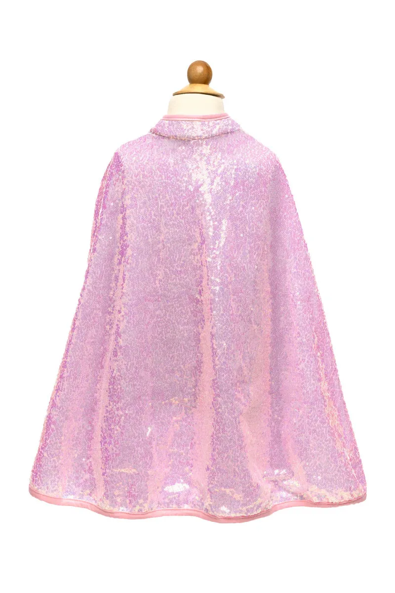 Great Pretenders Cape - Pink Sequins