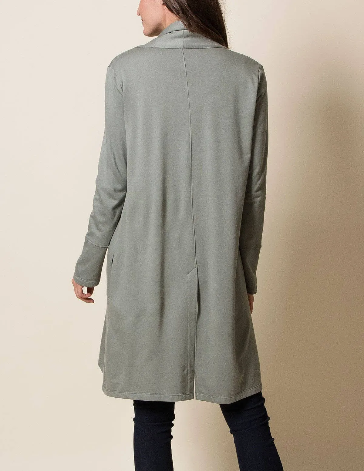 Hemp Fleece Wrap Jacket