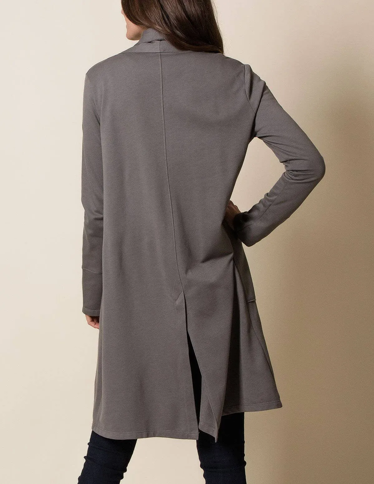 Hemp Fleece Wrap Jacket