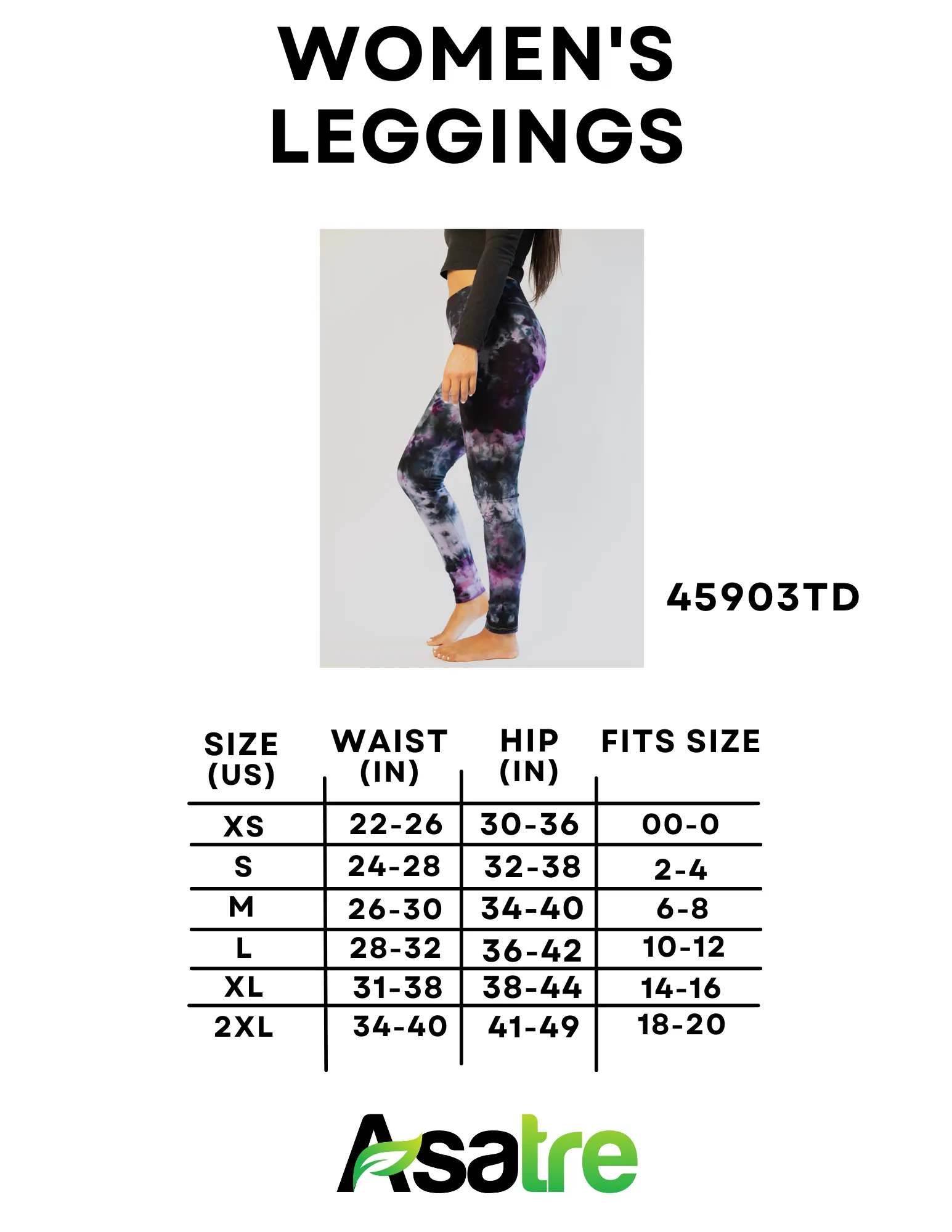 Hemp Tie Dye Leggings