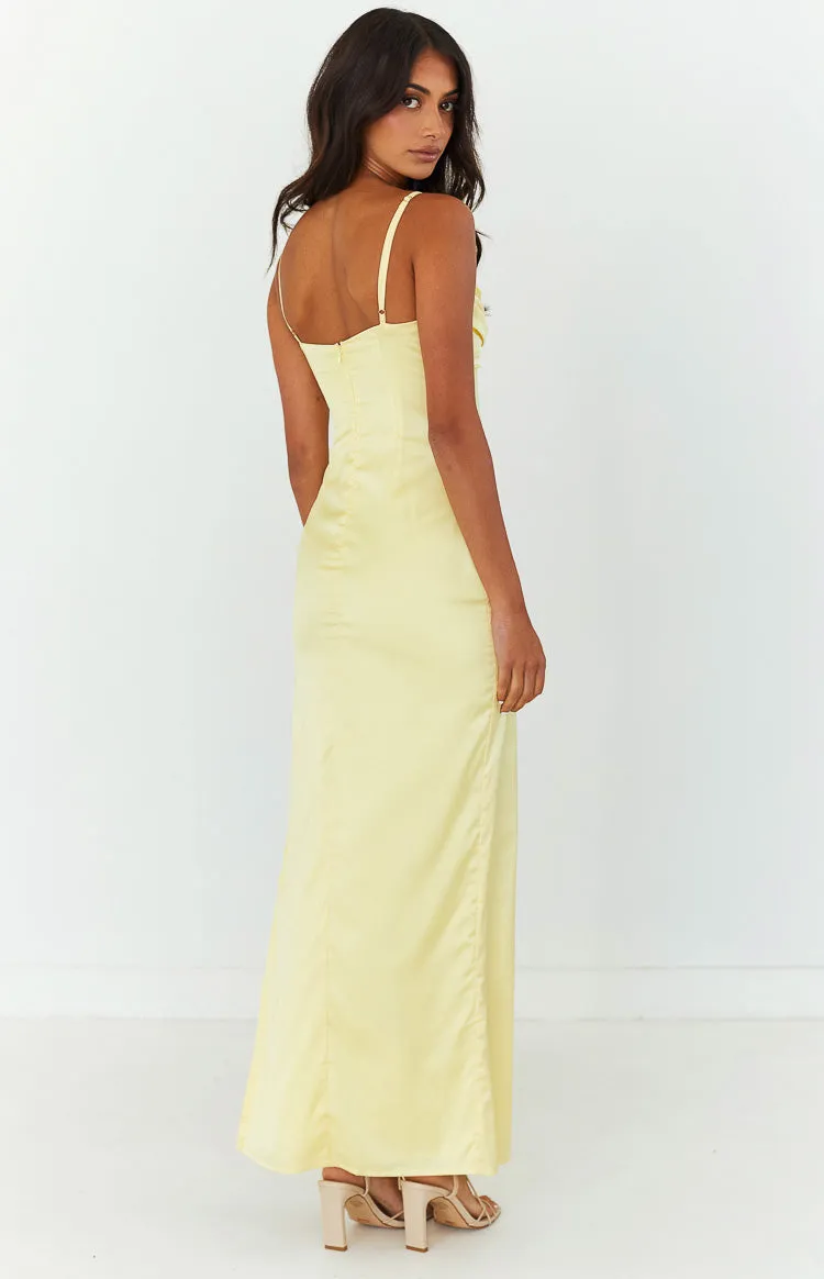 Honey Yellow Maxi Dress