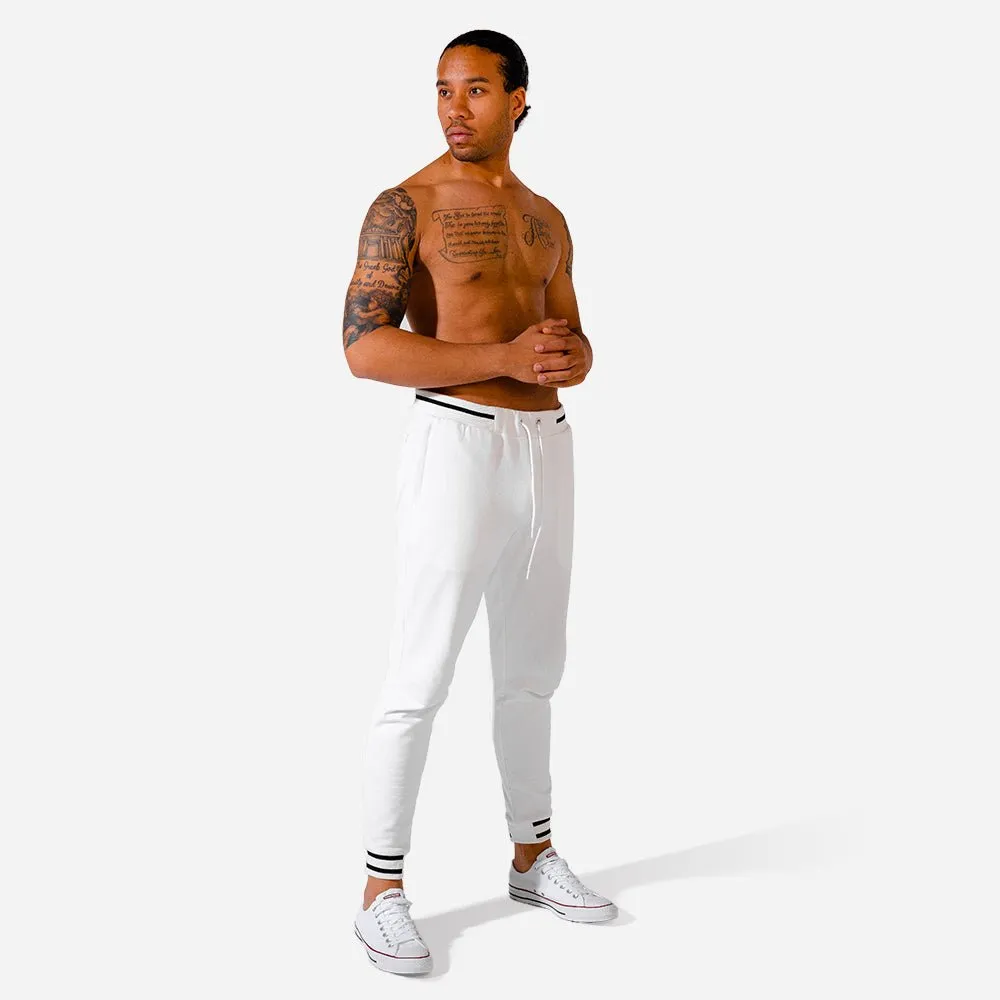 Hybrid Joggers - White