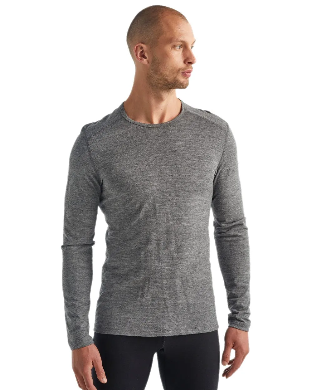 Icebreaker Mens Merino 200 Oasis Crewe Thermal Top