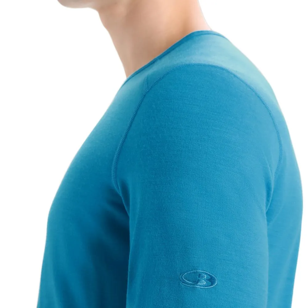 icebreaker Merino Base Layer Men's 200 Oasis Short Sleeve Crewe - Kyanite