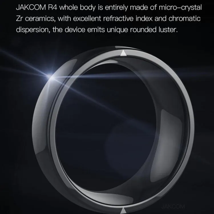 JAKCOM R4 Smart Ring Multifunctional Lord Of The Rings, Size: 57.1mm for Apple & Android(Number 8)