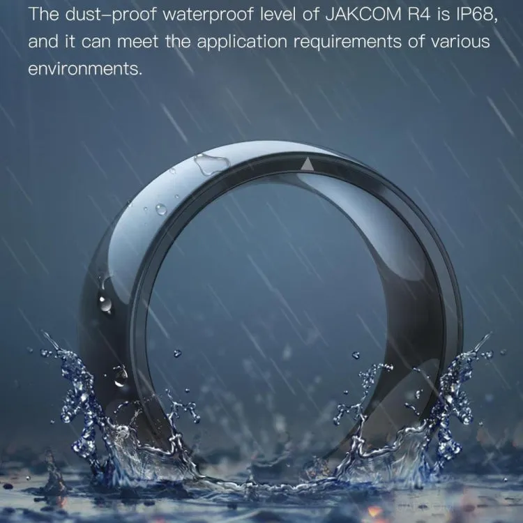 JAKCOM R4 Smart Ring Multifunctional Lord Of The Rings, Size: 57.1mm for Apple & Android(Number 8)