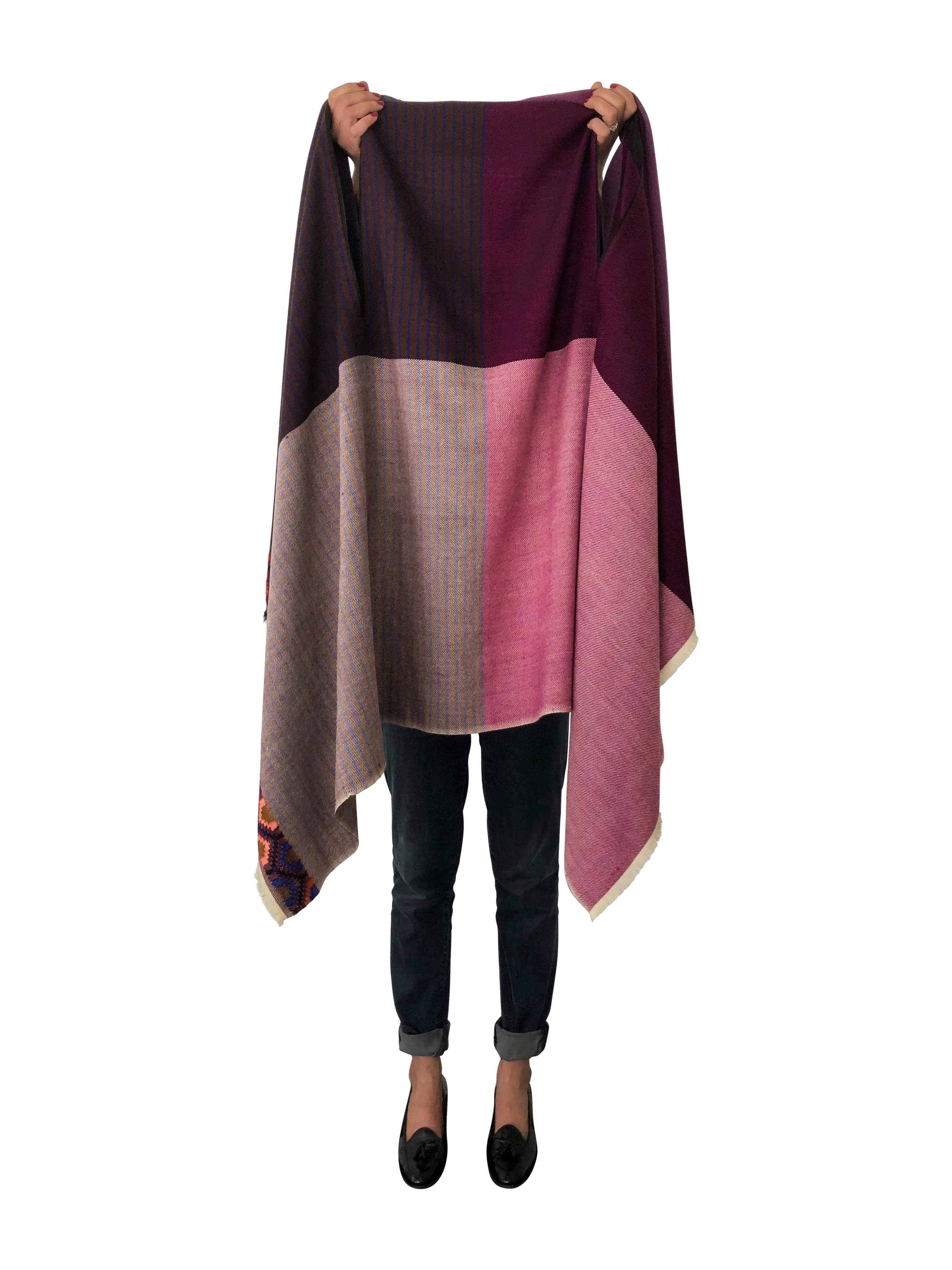 Julahas Plum Fusion Cape