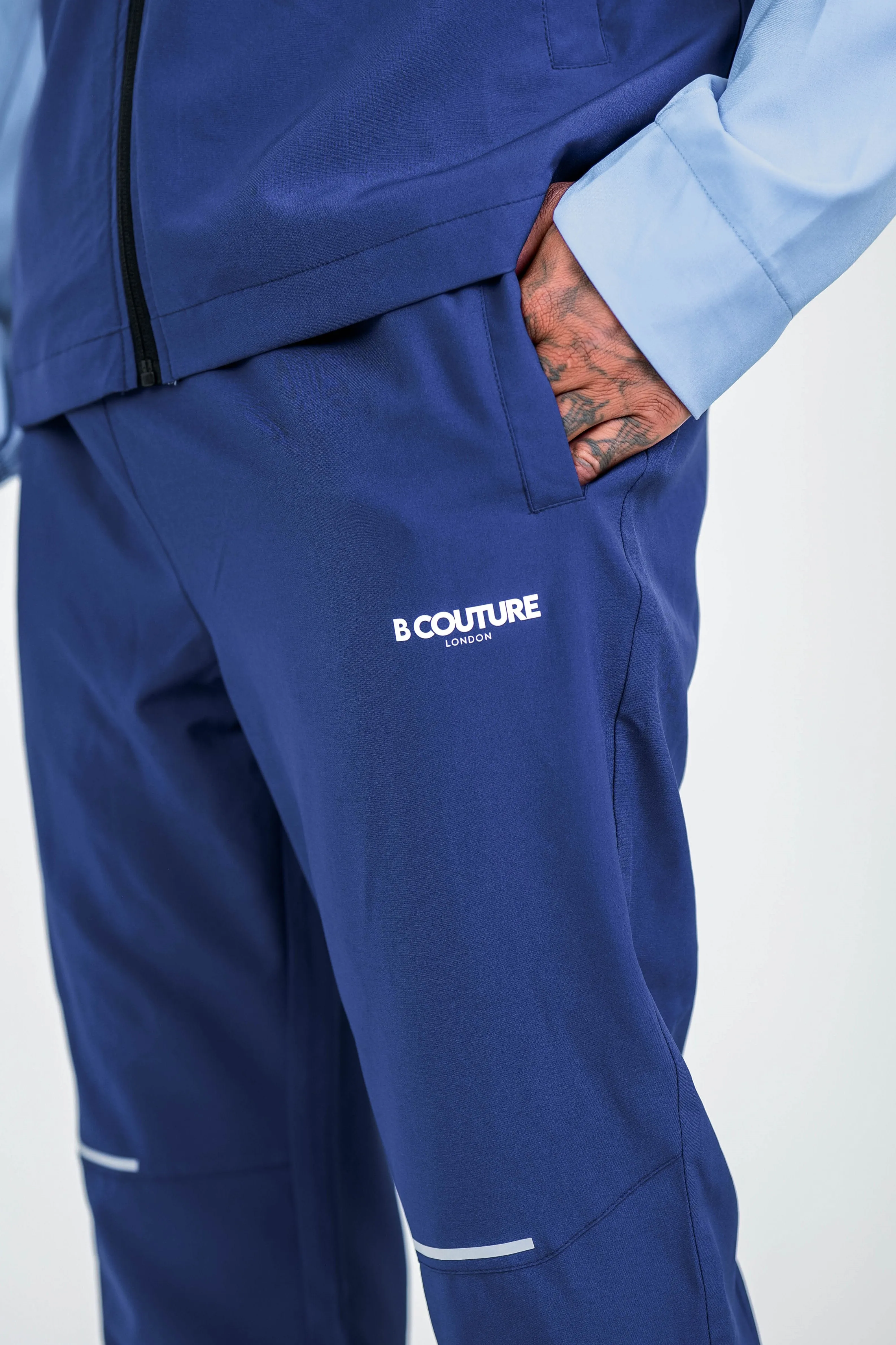 Kirkdale Tech Joggers - Blue