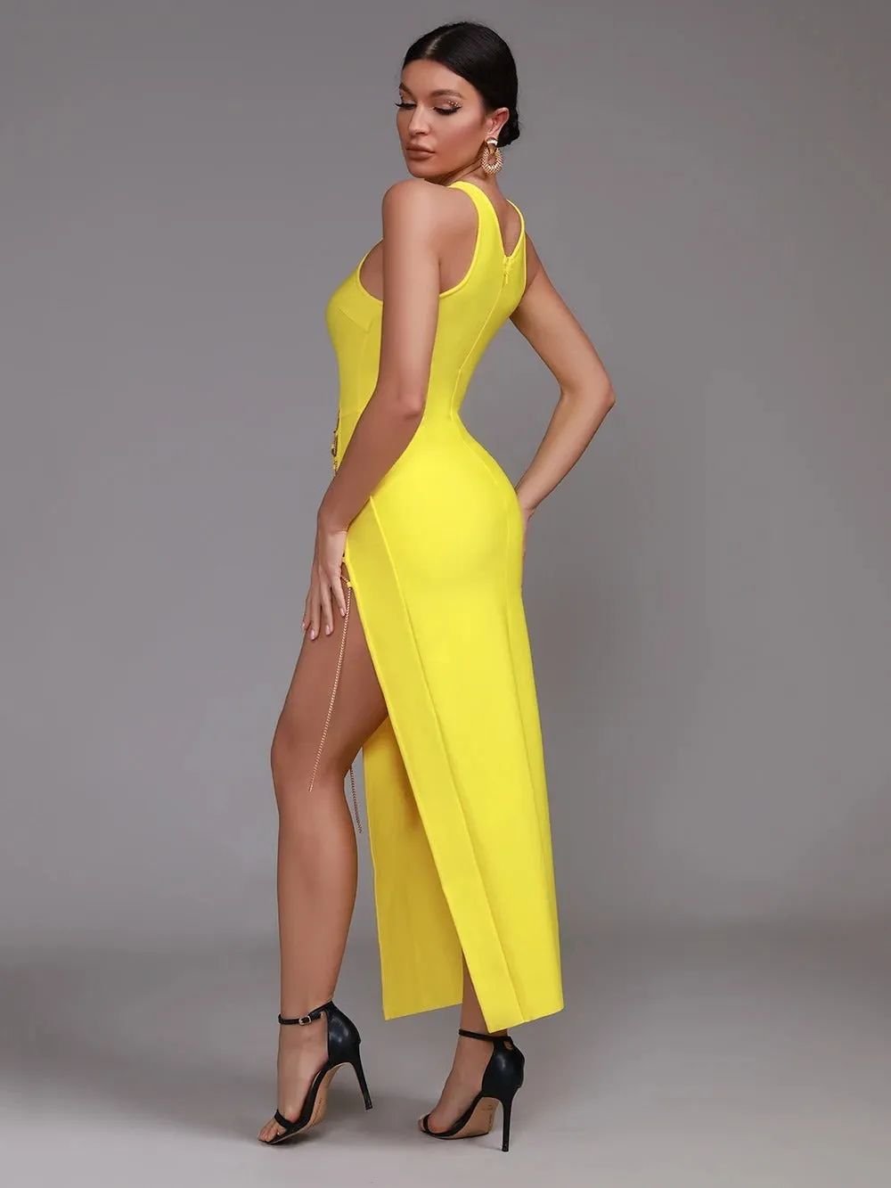 Klaudia Bandage Cut Out Dress