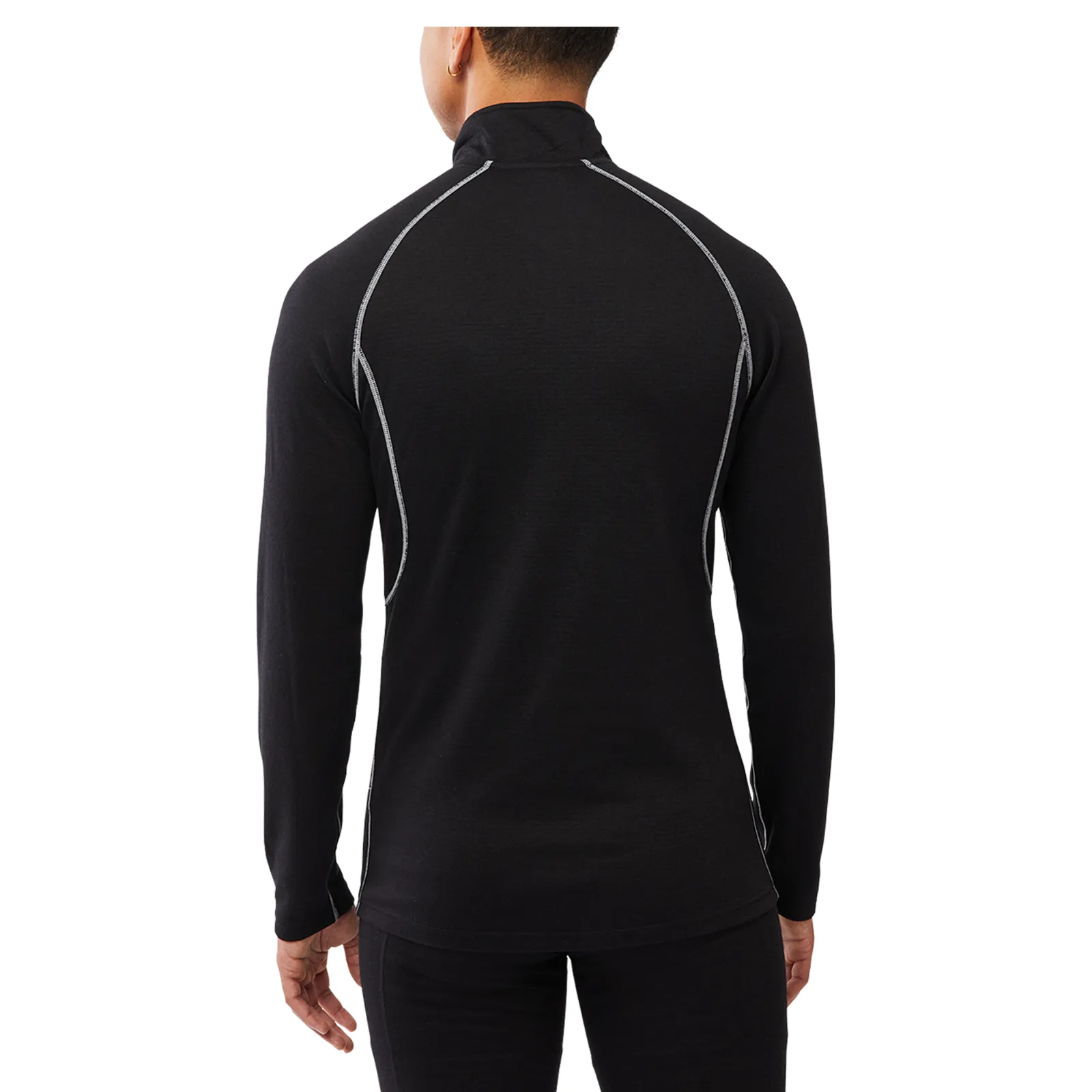 Kombi Men's B2 Merino Blend Zip Top 190g Mid-weight Base Layers Size 2XL