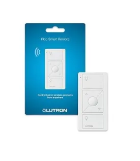 Lutron Pico Smart Remote Control for Caseta Smart Dimmer Switch | PJ2-3BRL-WH-L01R | White