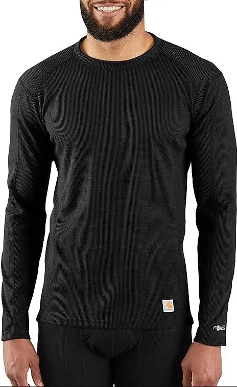 Men's Force Midweight Micro-Grid Base Layer Crew Neck