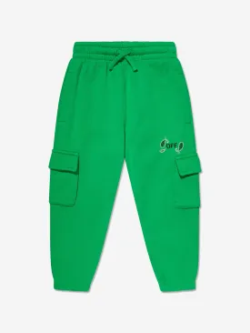 Off-White Kids Bandana Joggers in Green