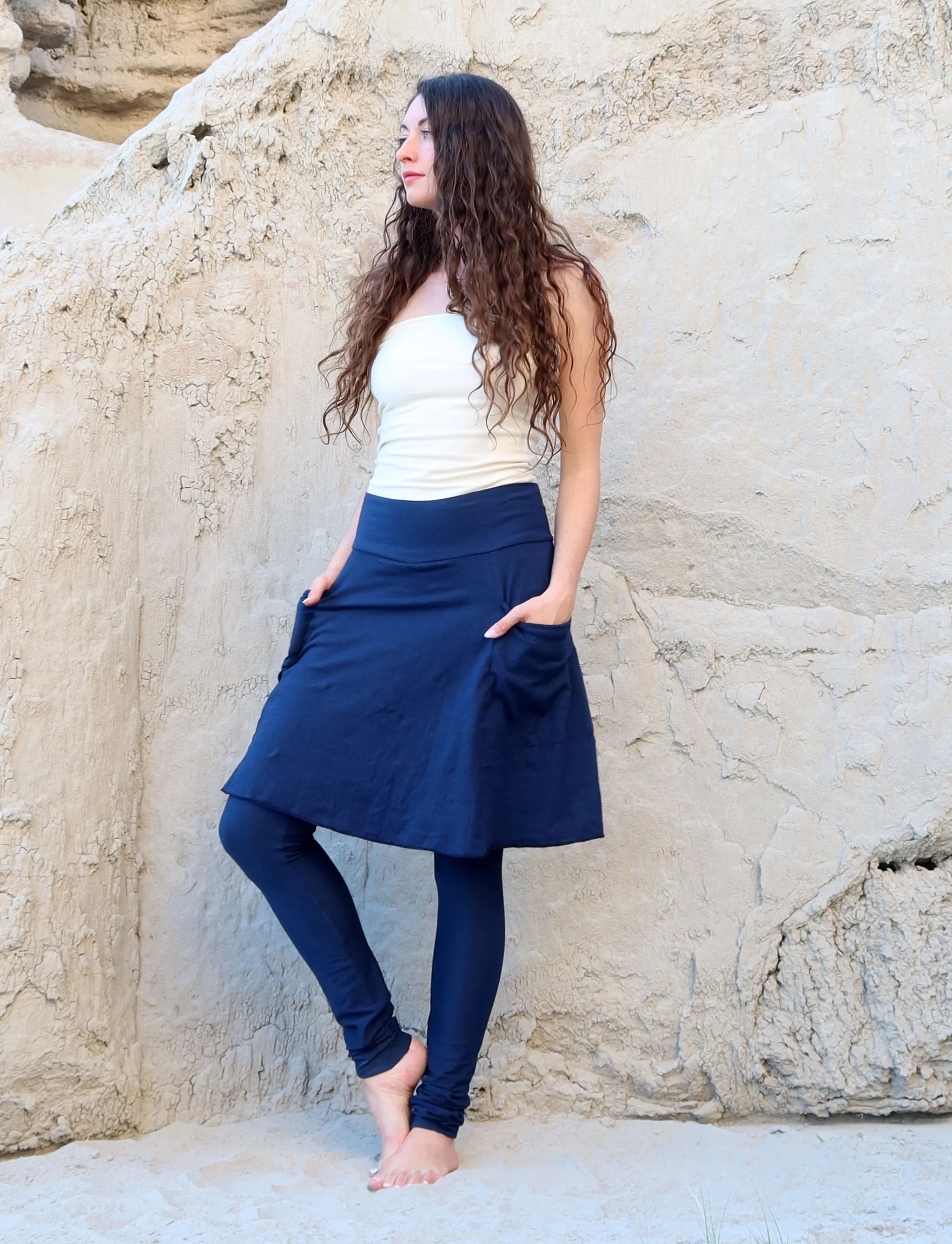 Perfect Pockets Short Skirted Leggings