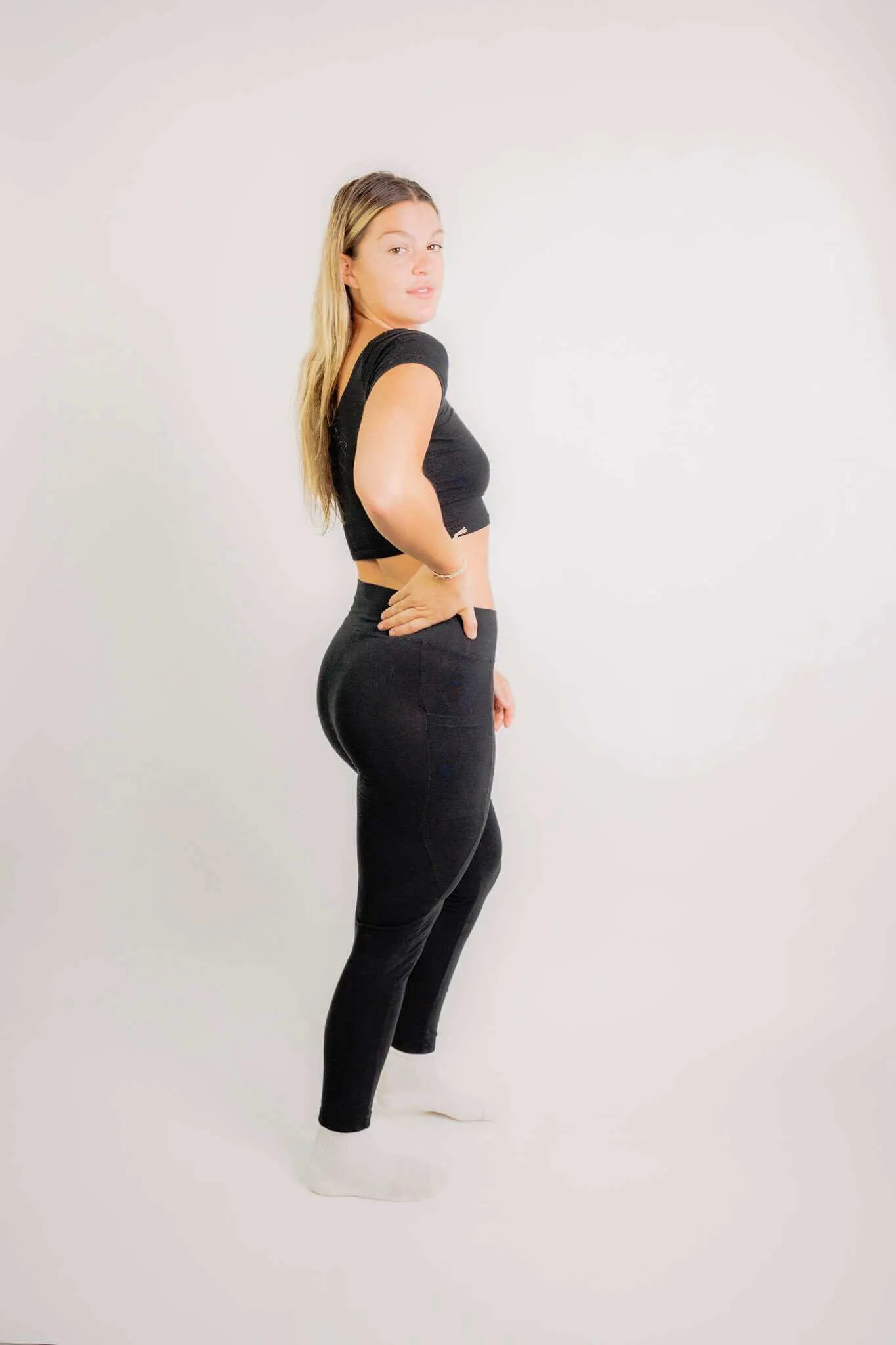 Pocket Leggings - Women's Hemp Leggings with Pockets