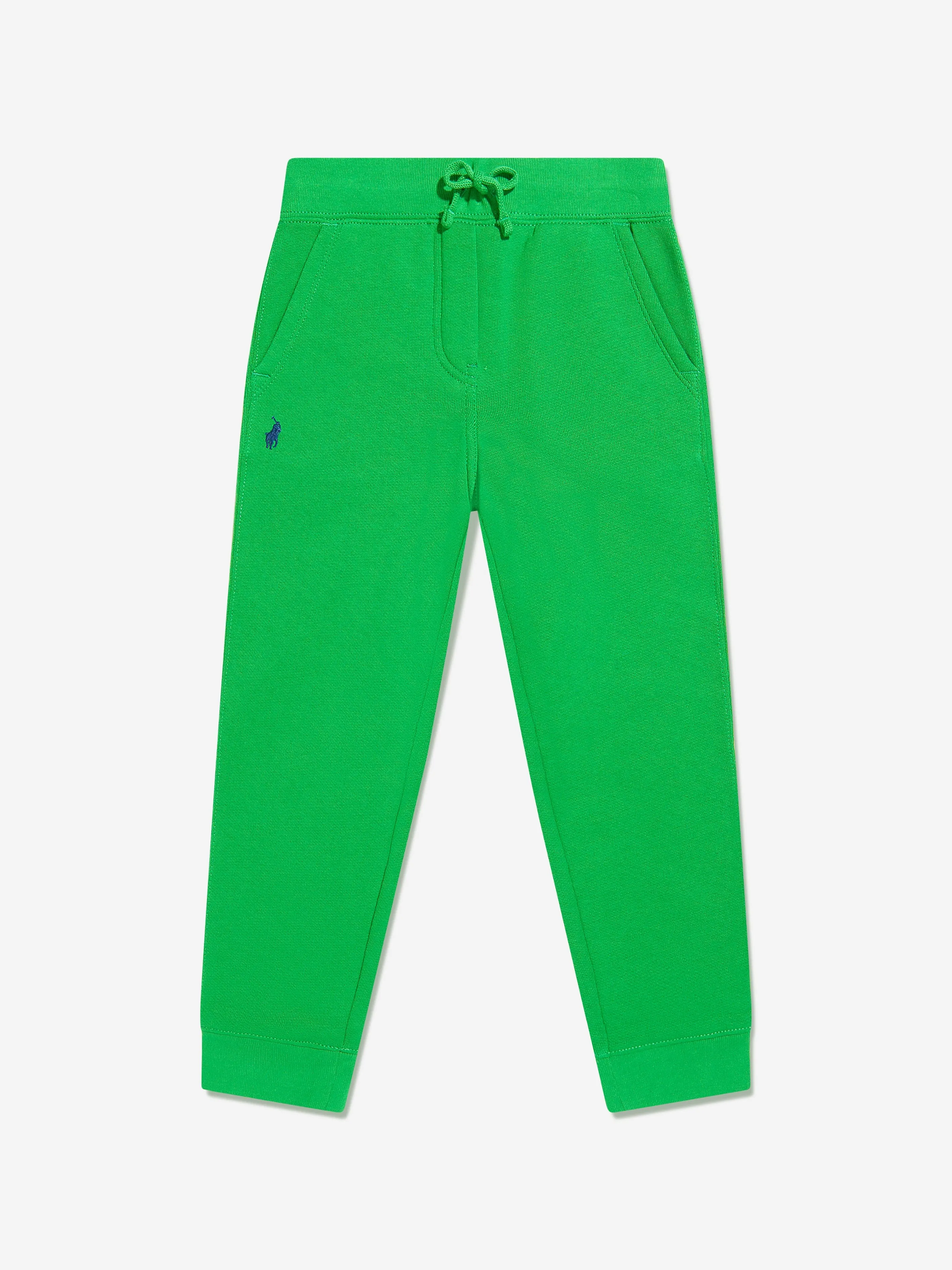 Ralph Lauren Boys Logo Joggers in Green