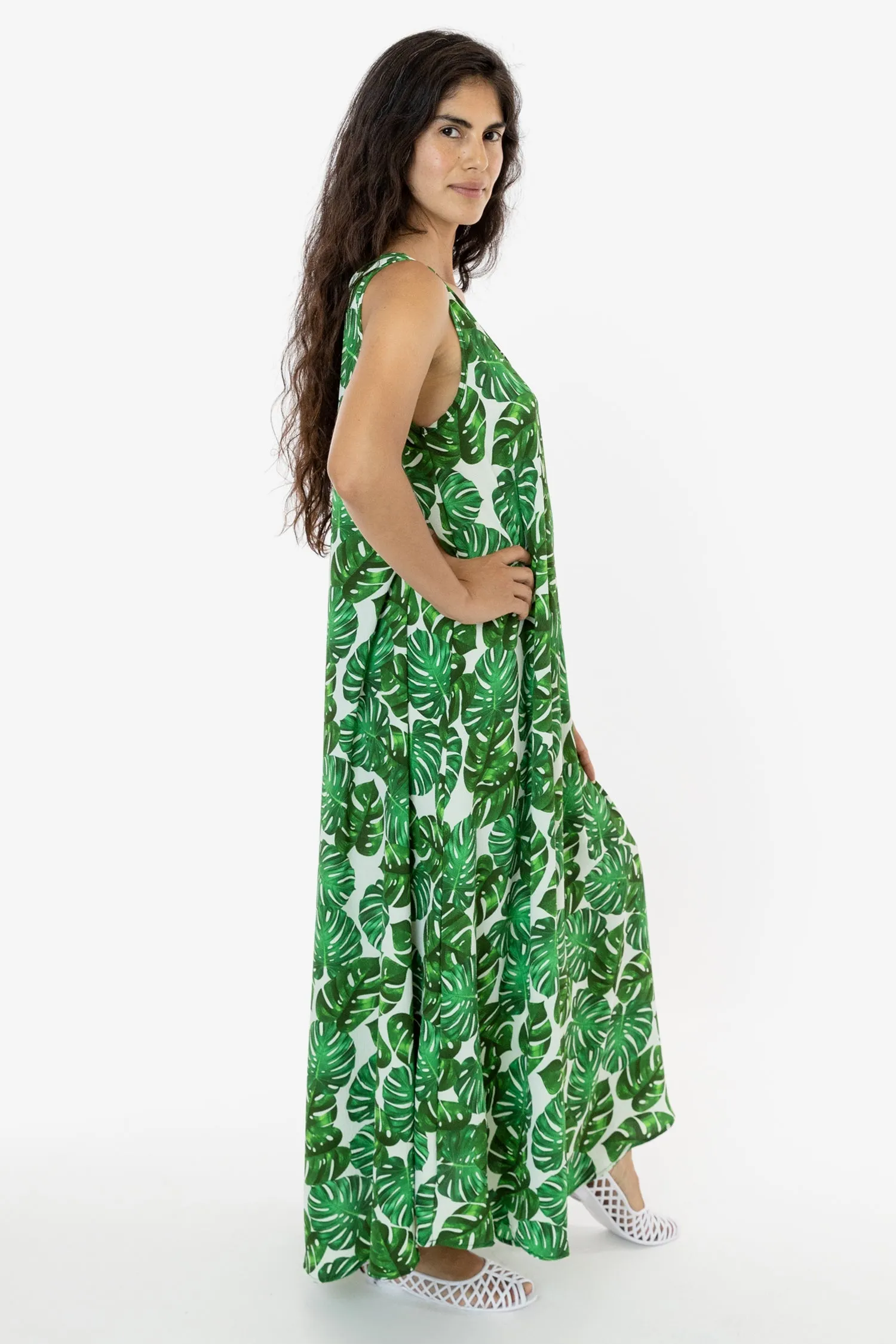 RPCH02 - Chiffon A-Line Maxi Dress