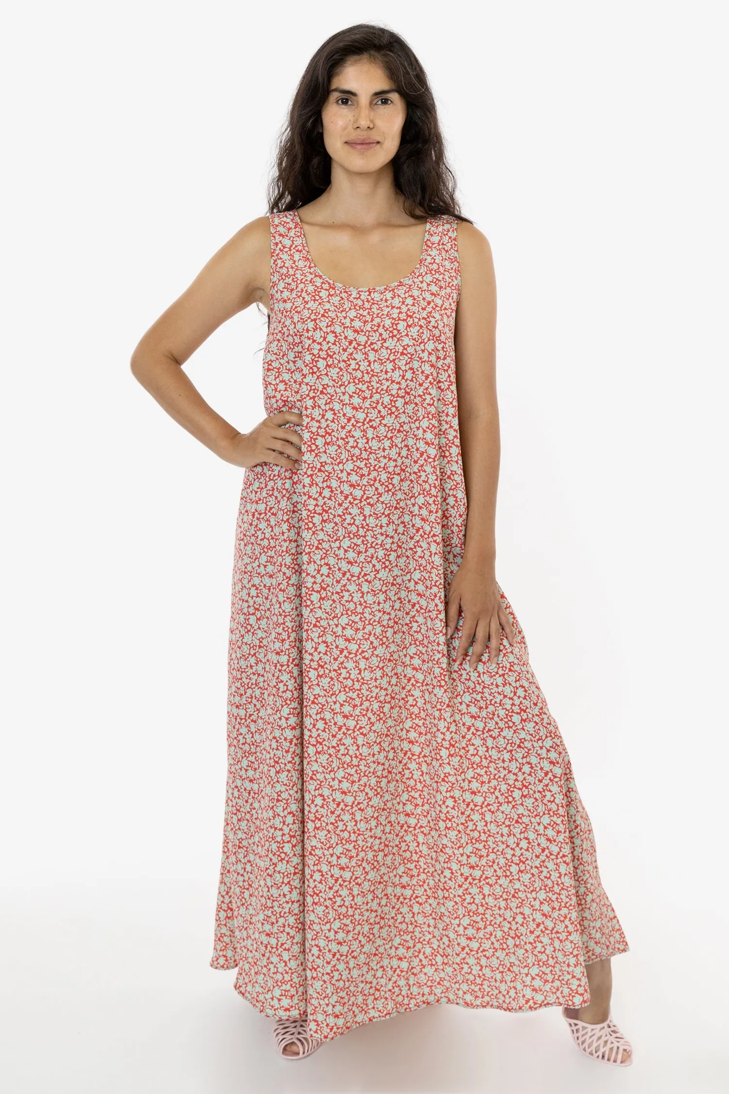 RPCH02 - Chiffon A-Line Maxi Dress