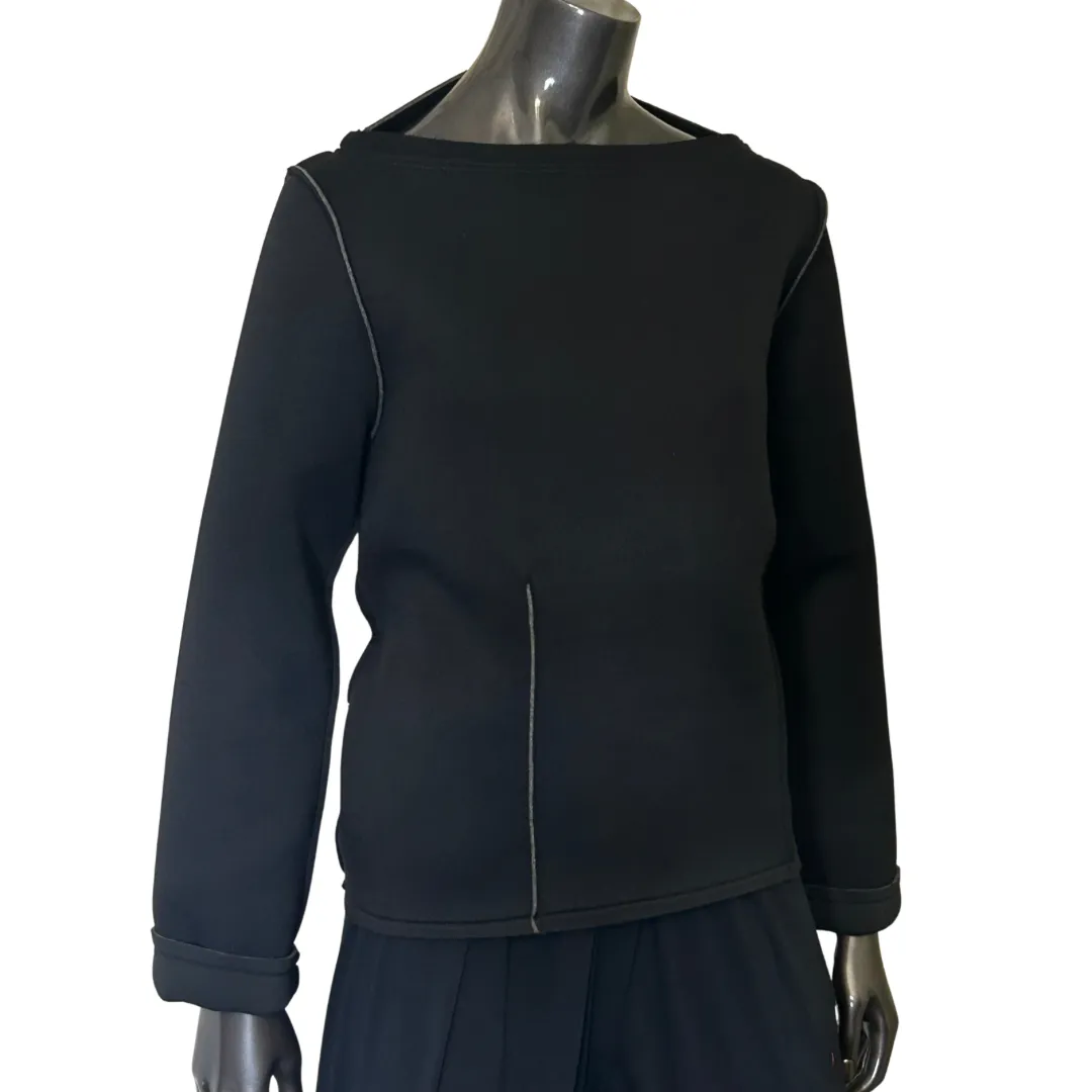 Scuba Raw Seam Tunic