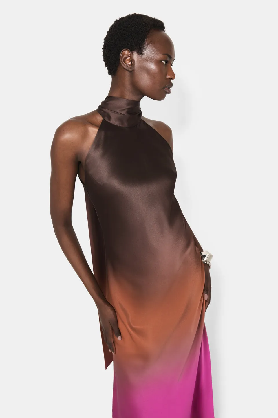 Sienna Gown - Chocolate Ombre