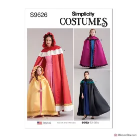 Simplicity Pattern S9626 Children's & Misses' Costume