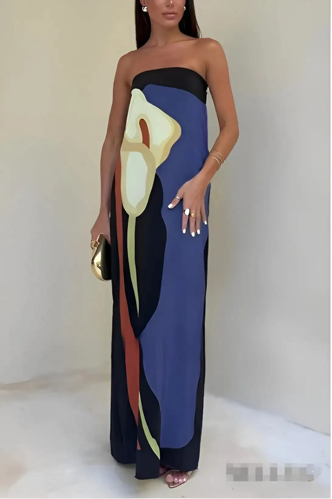 Strapless Andora Maxi Dress