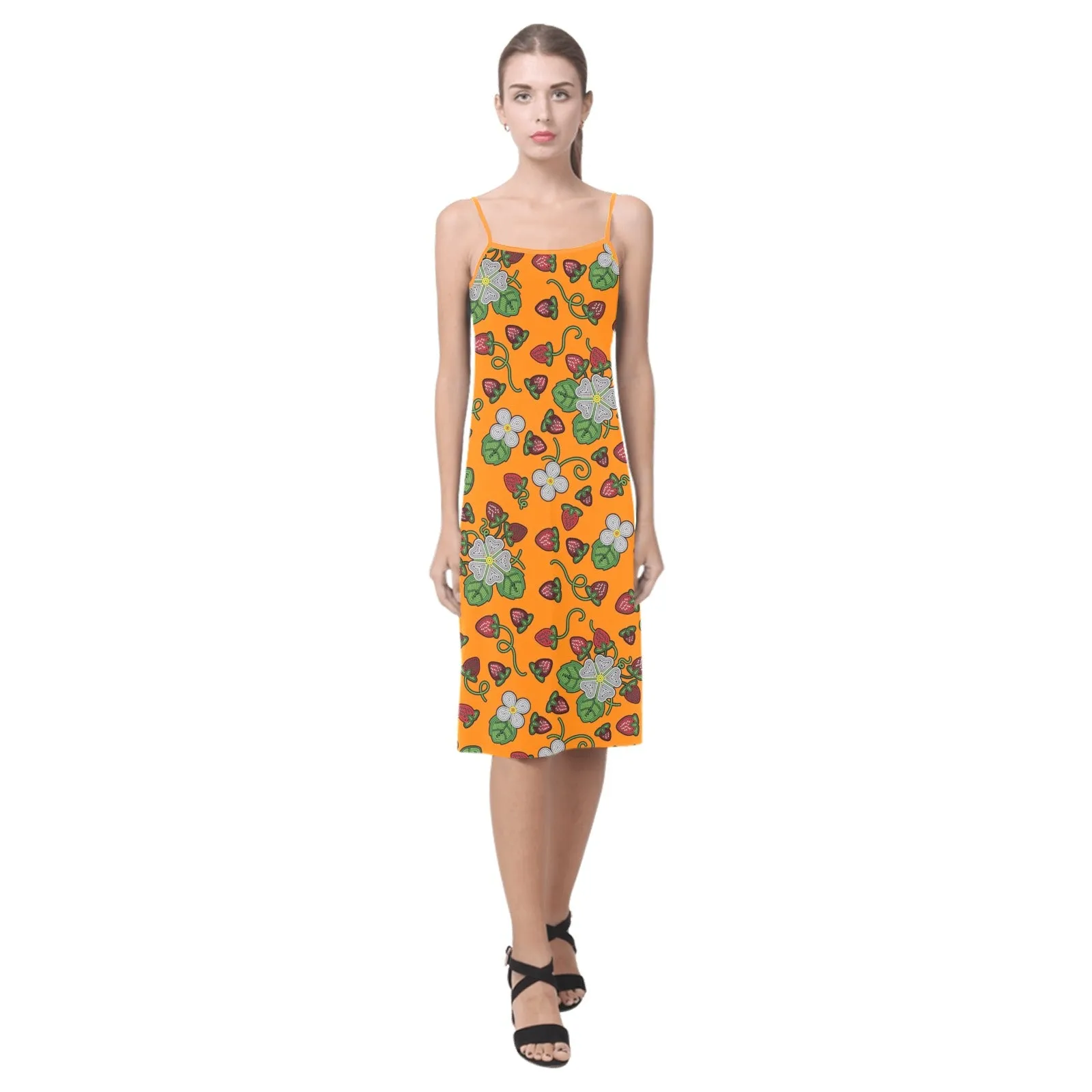 Strawberry Dreams Carrot Alcestis Slip Dress