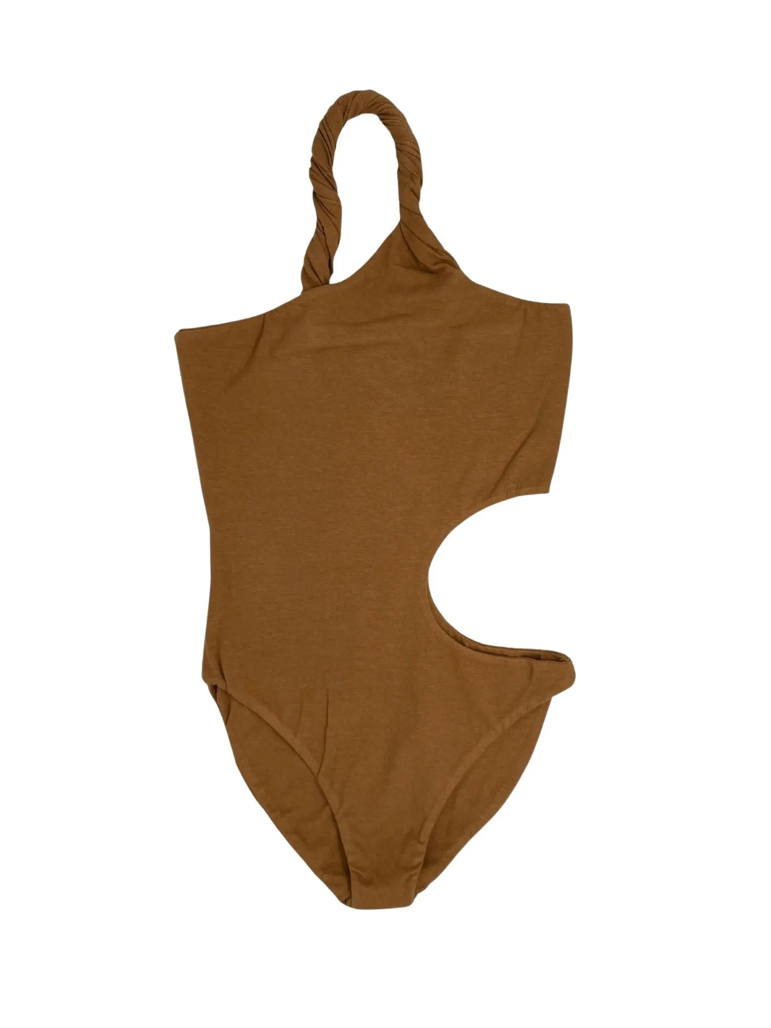 Swirl One Piece Swimsuit - Tan