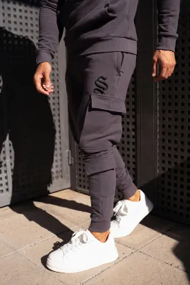 Tech Cargo Joggers - Charcoal