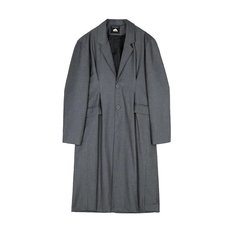 Trench Coat Men's Long Autumn New