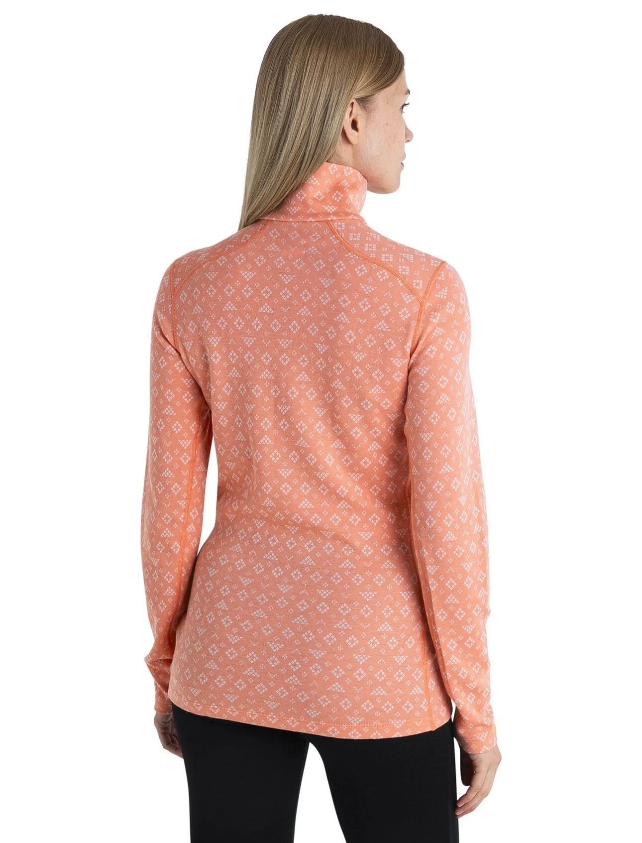 Womens Merino 260 Vertex LS Half Zip Thermal Top First Snow